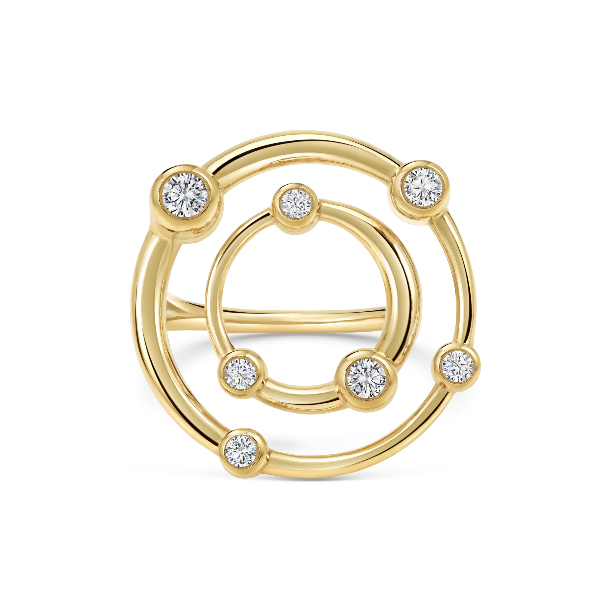Constellation Cocktail Ring in 18ct Gold and Diamonds